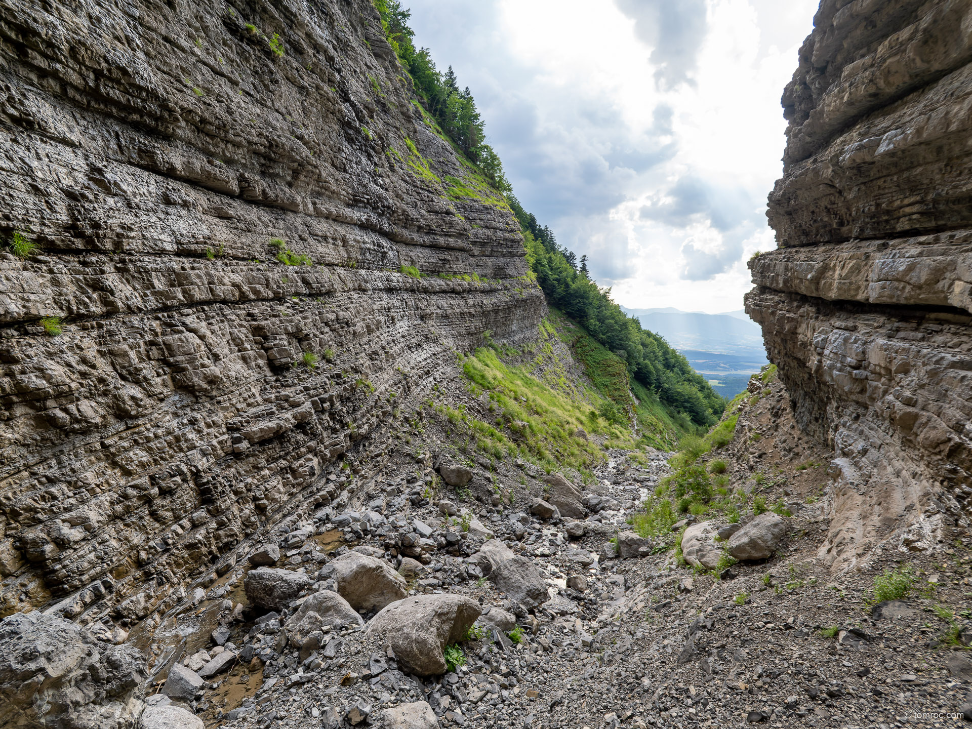 Rappels dans la cascade de Casse Varnage