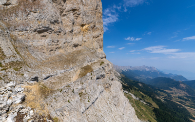 La vire du Grand Veymont