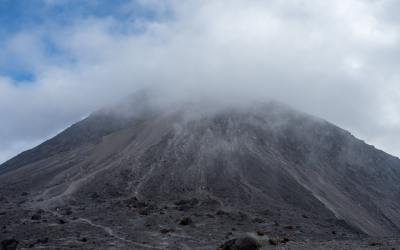 Le volcan Merapi (Java, Indonésie)